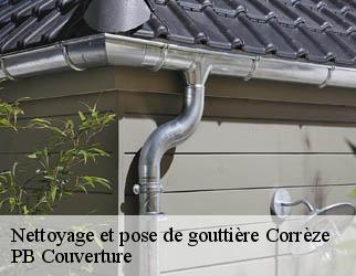 Nettoyage et pose de gouttière 19 Corrèze  PB Couverture