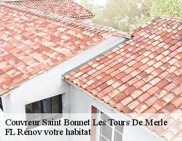 Couvreur saint-bonnet-les-tours-de-merle-19430 Artisan Lagrenee