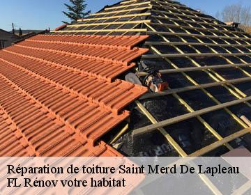 Réparation de toiture saint-merd-de-lapleau-19320 Artisan Lagrenee