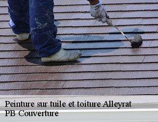 Peinture sur tuile et toiture alleyrat-19200 PB Couverture