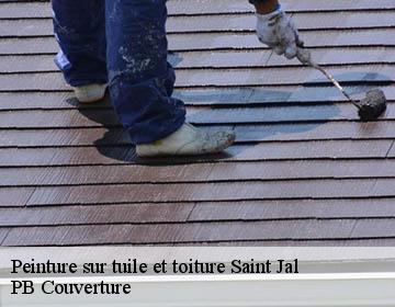 Peinture sur tuile et toiture saint-jal-19700 PB Couverture