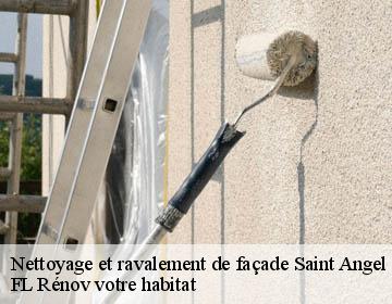 Nettoyage et ravalement de façade saint-angel-19200 Artisan Lagrenee