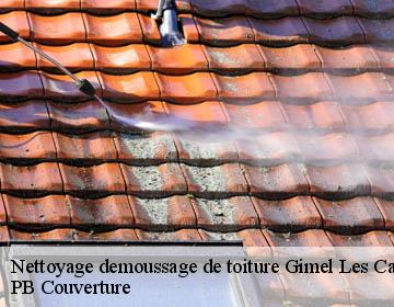Nettoyage demoussage de toiture  gimel-les-cascades-19800 PB Couverture