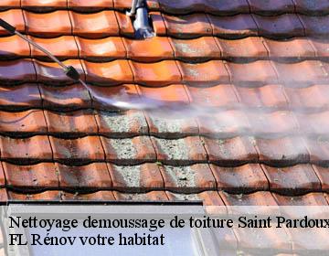 Nettoyage demoussage de toiture saint-pardoux-la-croisille-19320 FL Rénov votre habitat