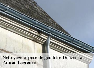 Nettoyage et pose de gouttière  donzenac-19270 Artisan Lagrenee