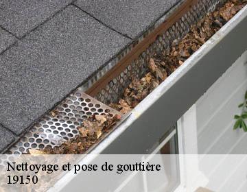 Nettoyage et pose de gouttière 19150