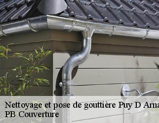 Nettoyage et pose de gouttière puy-d-arnac-19120 PB Couverture