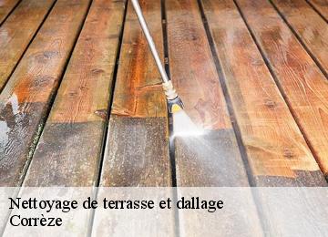 Nettoyage de terrasse et dallage  Corrèze 