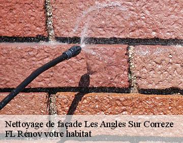 Nettoyage de façade les-angles-sur-correze-19000 Artisan Lagrenee