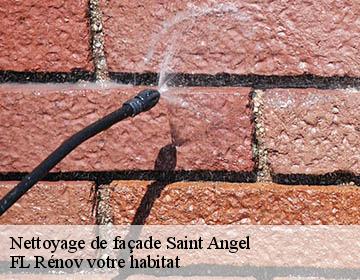Nettoyage de façade saint-angel-19200 Artisan Lagrenee