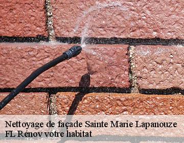 Nettoyage de façade sainte-marie-lapanouze-19160 Artisan Lagrenee
