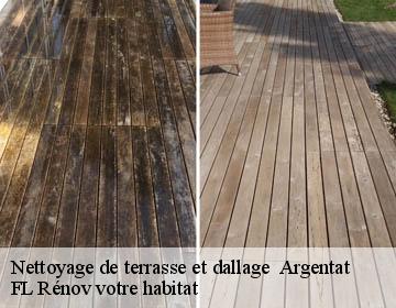 Nettoyage de terrasse et dallage argentat-19400 FL Rénov votre habitat