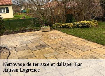 Nettoyage de terrasse et dallage   bar-19800 Artisan Lagrenee