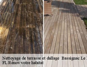 Nettoyage de terrasse et dallage bassignac-le-bas-19430 Artisan Lagrenee