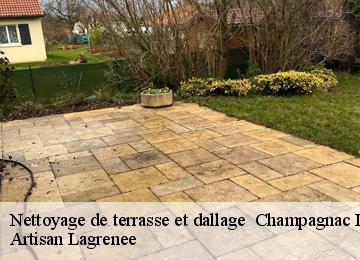 Nettoyage de terrasse et dallage   champagnac-la-prune-19320 Artisan Lagrenee