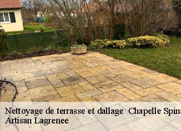 Nettoyage de terrasse et dallage   chapelle-spinasse-19300 Artisan Lagrenee