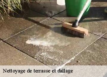 Nettoyage de terrasse et dallage 