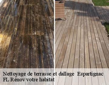Nettoyage de terrasse et dallage espartignac-19140 Artisan Lagrenee