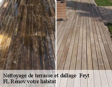 Nettoyage de terrasse et dallage   feyt-19340 Artisan Lagrenee