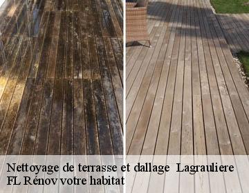 Nettoyage de terrasse et dallage lagrauliere-19700 Artisan Lagrenee