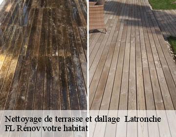 Nettoyage de terrasse et dallage latronche-19160 FL Rénov votre habitat
