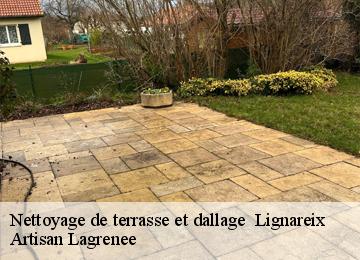 Nettoyage de terrasse et dallage   lignareix-19200 Artisan Lagrenee