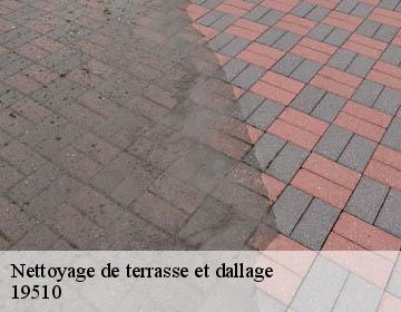 Nettoyage de terrasse et dallage 19510