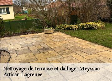 Nettoyage de terrasse et dallage   meyssac-19500 Artisan Lagrenee