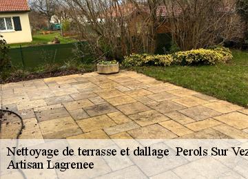 Nettoyage de terrasse et dallage   perols-sur-vezere-19170 Artisan Lagrenee