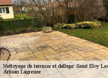 Nettoyage de terrasse et dallage   saint-eloy-les-tuileries-19210 Artisan Lagrenee