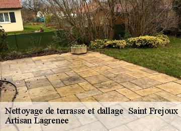Nettoyage de terrasse et dallage   saint-frejoux-19200 Artisan Lagrenee