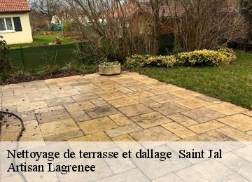 Nettoyage de terrasse et dallage   saint-jal-19700 Artisan Lagrenee