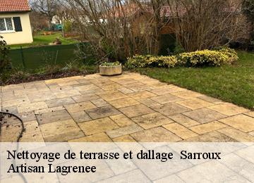 Nettoyage de terrasse et dallage   sarroux-19110 Artisan Lagrenee