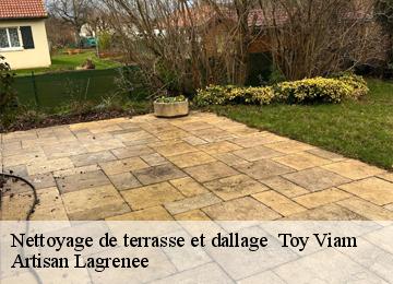 Nettoyage de terrasse et dallage   toy-viam-19170 Artisan Lagrenee