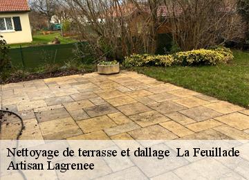 Nettoyage de terrasse et dallage   la-feuillade-19600 Artisan Lagrenee